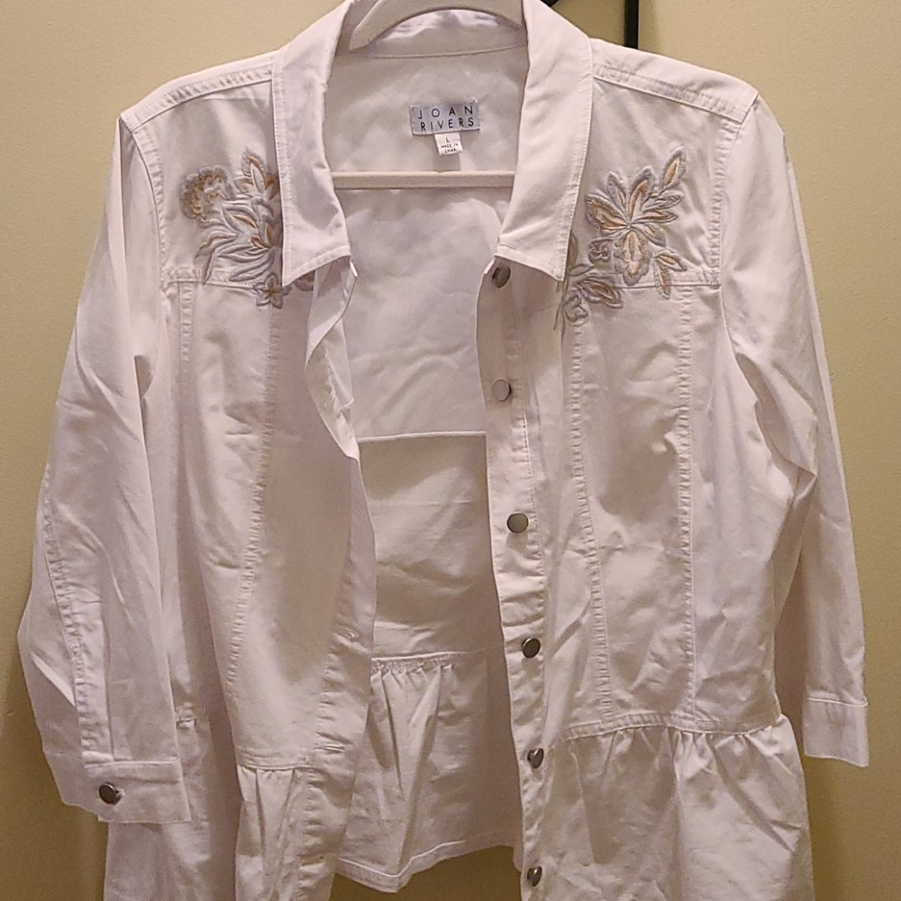 Joan Rivers Jean Jacket
